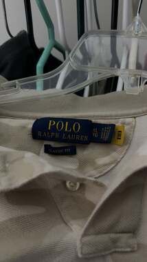 Polo Ralph Lauren Mens Classic Fit Desert Camo Mesh Polo Shirt XL